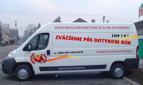 Zväčšenie pŕs dotykom rúk, alebo robota ktorá ma baví